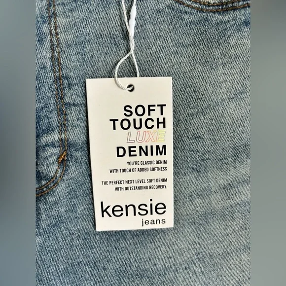 Kensie Womens “The Violet” High Rise Skinny Jean in Vintage Light Wash Sz 8 - Picture 8 of 9